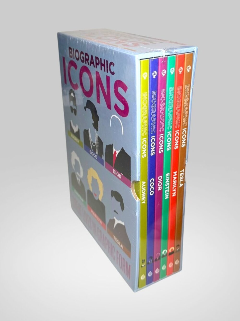 Great Lives In Graphic Form: Biographic Icons 6 Book Box Set